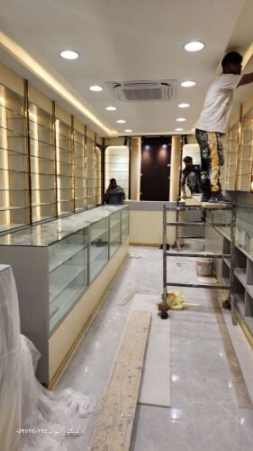 Luxury Glass Wardrobe Design