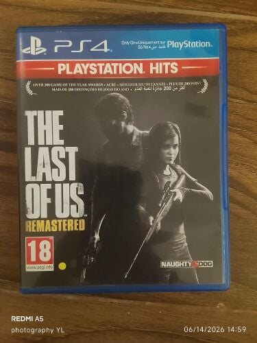 last of us remastered PS4 CD