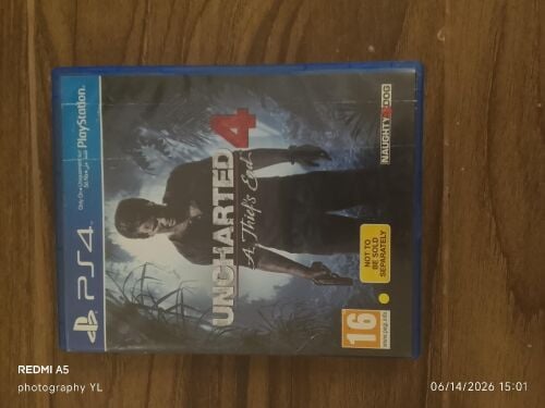uncharted 4 PS4 CD