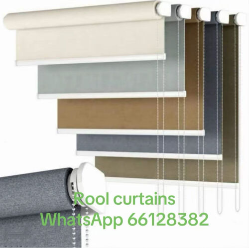 rool curtains 