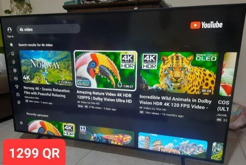 65" SAMSUNG ANDROID SMART 4K TV