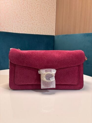 Coach Tabby 36 Bag Dark Fuchsia