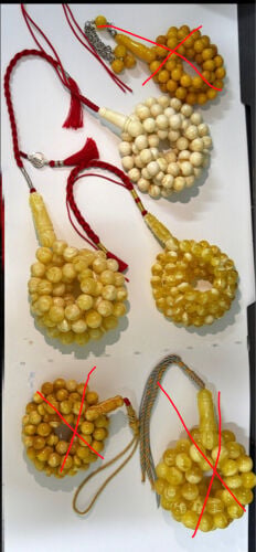 Amber rosaries