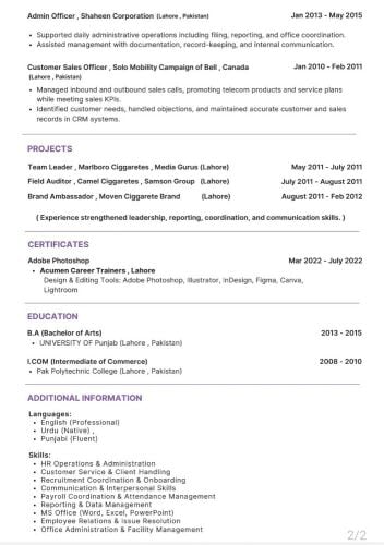 Searching for job
