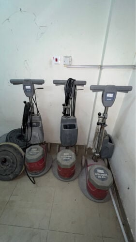 commercial cleaning equipments. 