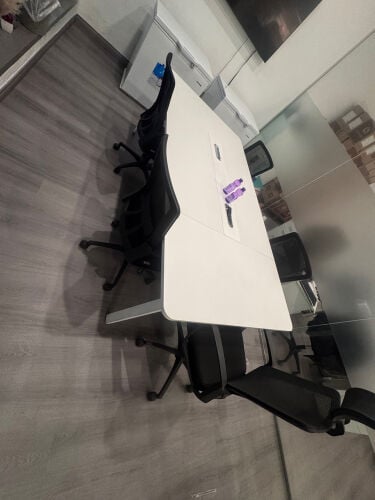 meeting table 240x140with 6 chairs 