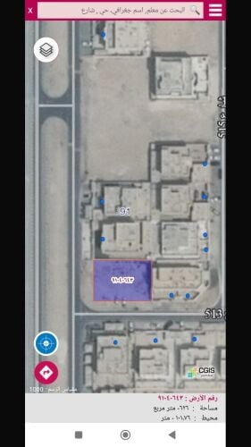 للبيع ارض فى الوكير على شارعين