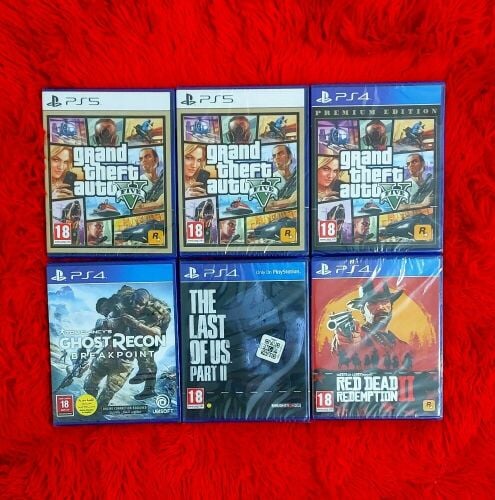 GTA V AND ALL PS4 GAMES