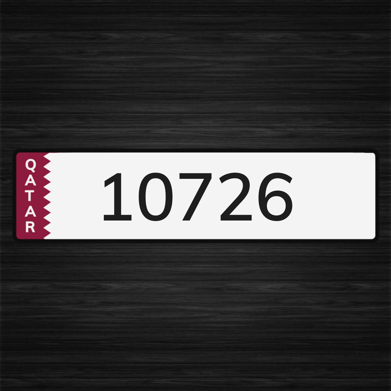 car number  