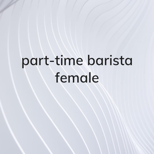 Barista fenale