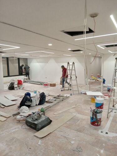 Decoration and maintenance work