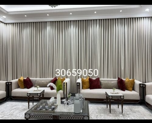 Custom-made curtains of all