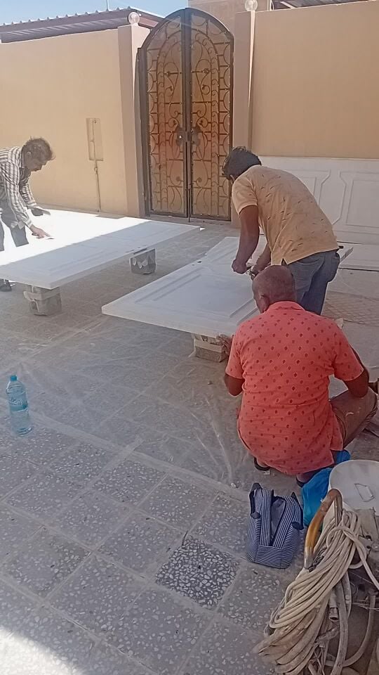 نقوم بجميع اعمال الصيانة، 
جميع