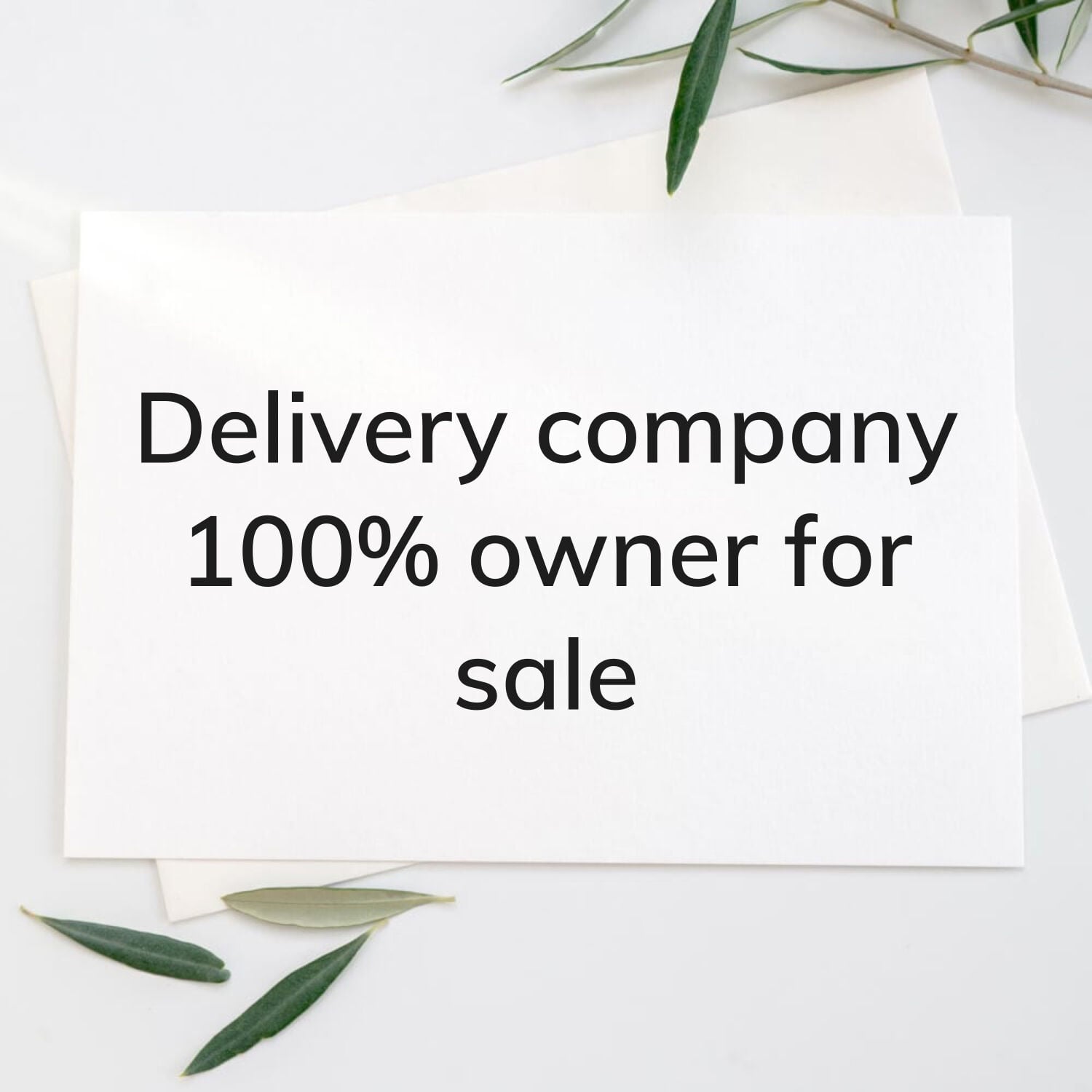 Delivery company CR- 100% ownership