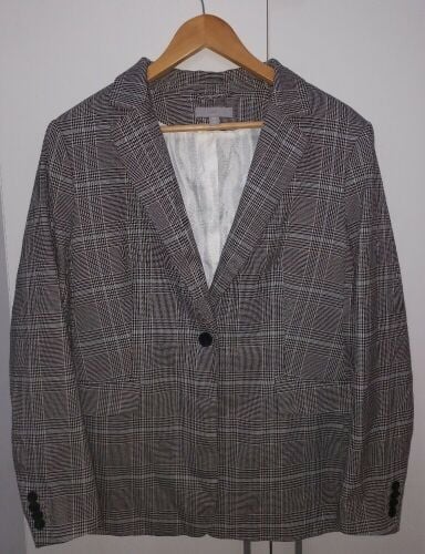 H&M Plaid Blazer women