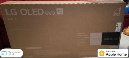 LG OLED TV C4 48" 144HZ with box