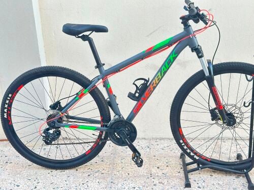 silver black bicycle 29 i inch