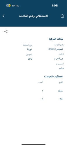 جي اكس ار 8 سلندر فضي نظييف 