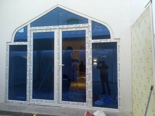work of glass Aluminium upvc