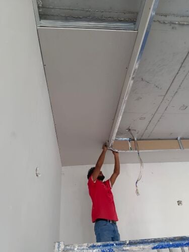 Paint and gypsum work