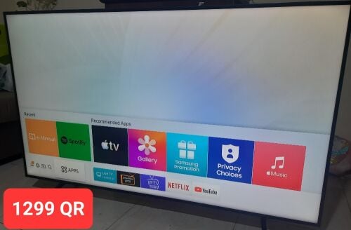 65" SAMSUNG SMART TV, GAS CYLINDER