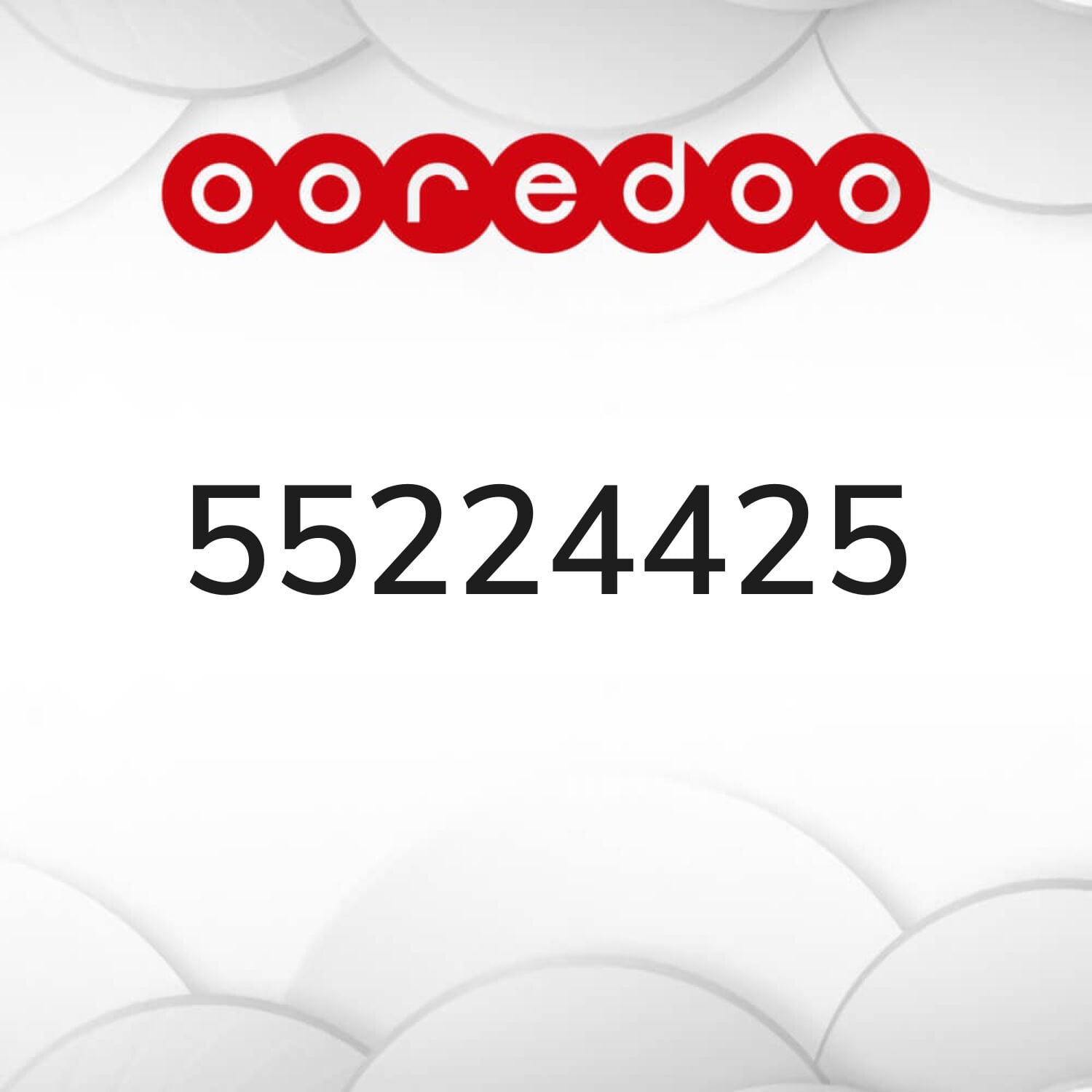 for sale 55224425 ooredoo