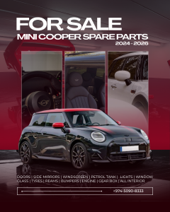 2024-2026 Mini Cooper Spare Parts
