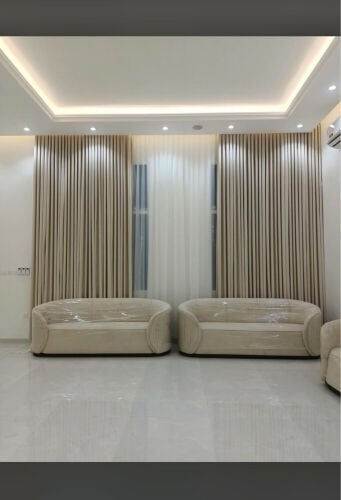 Sofa and Curtains 