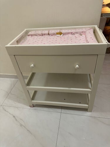 changing table with one drawer