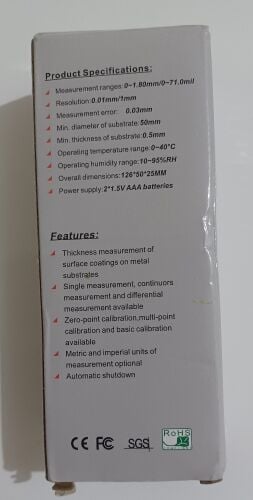 car paint thickness measure device