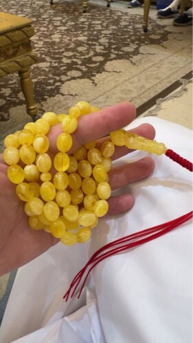 مسباح كهرمان طبيعي