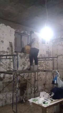 Plaster work