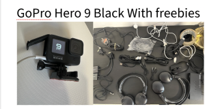 GoPro 9 Black W Freebies|Negotiable