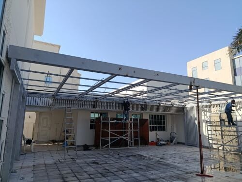 Carshade-Ladder-Handrails & Fence