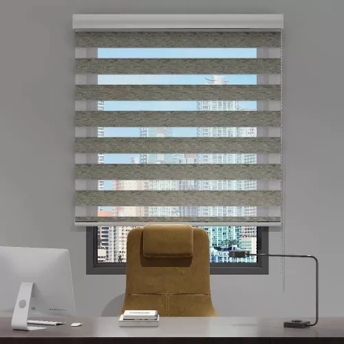 Window Zebra blinds seal fixing