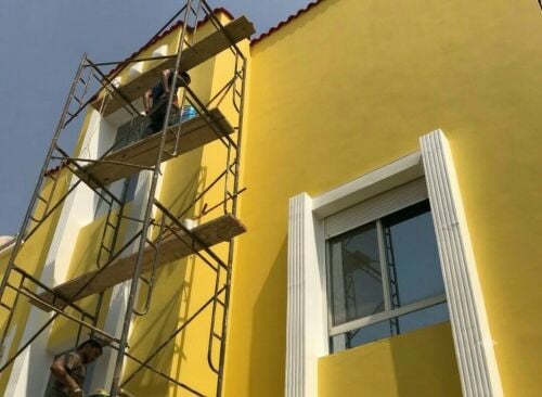 Painting work