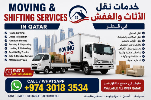moving and shifting services Qatar