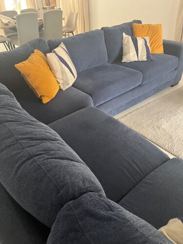 sofa and cushion