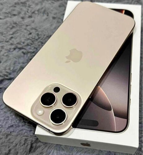 iPhone 16 pro max natural titanium 