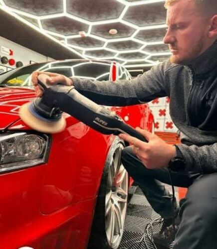 Polishing car agent