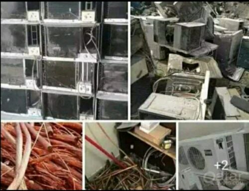 مطلوب المنيوم قديم السكراب والنحا