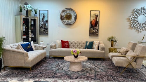 homes r us branded Luxury sofa set 