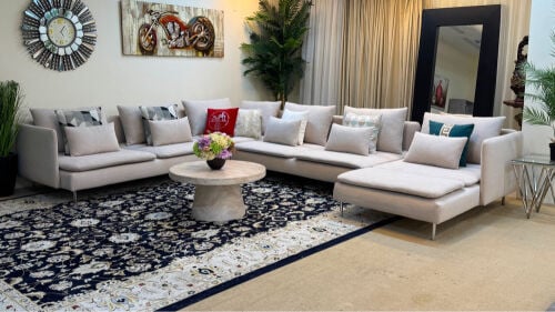 Ikea Luxury U shape Sofa 