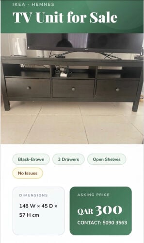 IKEA Tv Unit 