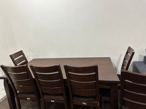طاولة طعام 6 كراسي للبيع