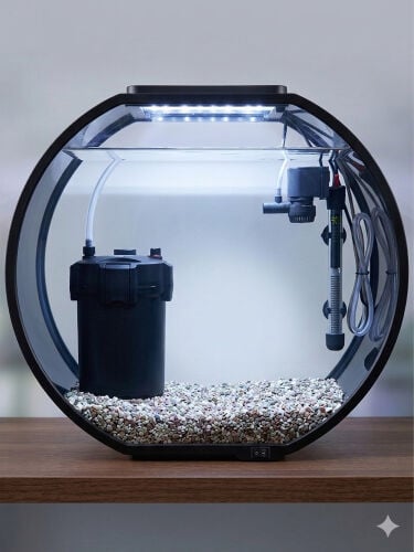 Round Aquarium Fish Tank