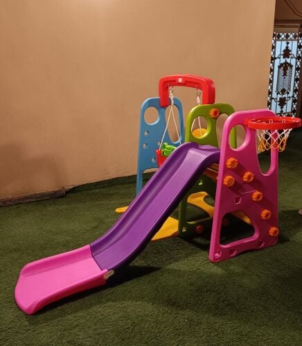 kids swing sliding