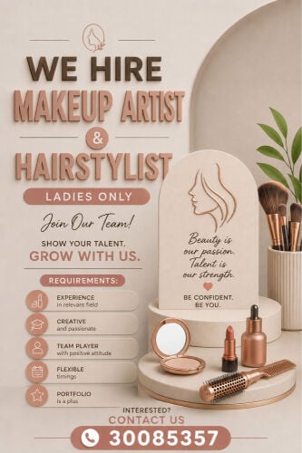 Beautician plus Hairstylist 