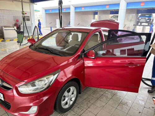 zero accident Hyundai accent 2012