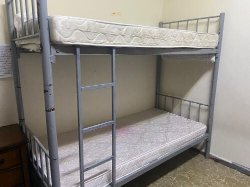 bunk bed for sale with 2 mattresses